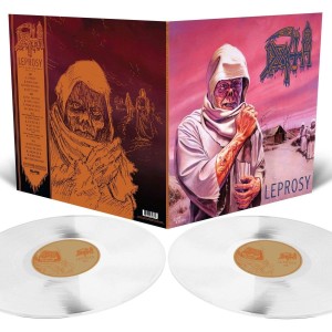 DEATH - LEPROSY (2LP  GATEFOLD TRANSPARENT VINYL)