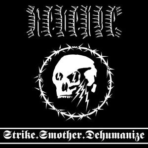 REVENGE - STRIKE. SMOTHER. DEHUMANIZE (LP GATEFOLD SILVER/BLACK MARBLE VINYL LIMIT 400 COPIES)