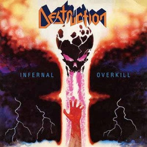 DESTRUCTION - INFERNAL OVERKILL (LP LIMIT 250 COPIES)