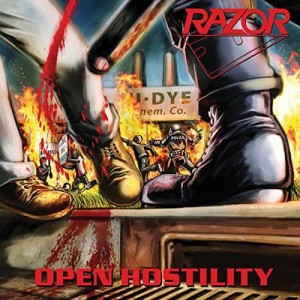 RAZOR - OPEN HOSTILITY (LP LIMIT 150 COPIES)